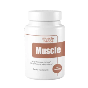 Bottle of 9x Muscle Capsules 60 Capsules