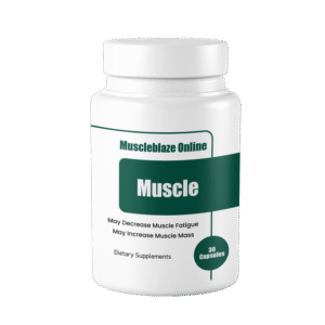 Bottle of 3x Muscle Capsules 30 Capsules